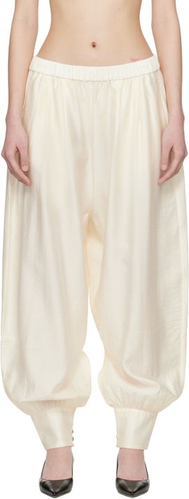 Cordera Cordera Off-White Sarouel Trousers