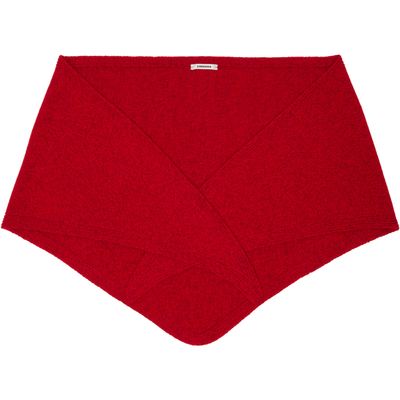 Cordera Cordera Red Merino & Cashmere Maxi Bandana