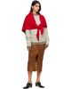 Cordera Cordera Red Merino & Cashmere Maxi Bandana - 2