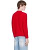 Cordera Cordera Red Wool Braided Sweater - 3