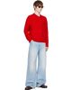 Cordera Cordera Red Wool Braided Sweater - 4