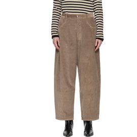 Cordera Cordera Taupe Corduroy Baggy Trousers