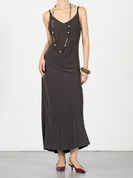 cordinary Cami Strap Maxi Dress [Brown]