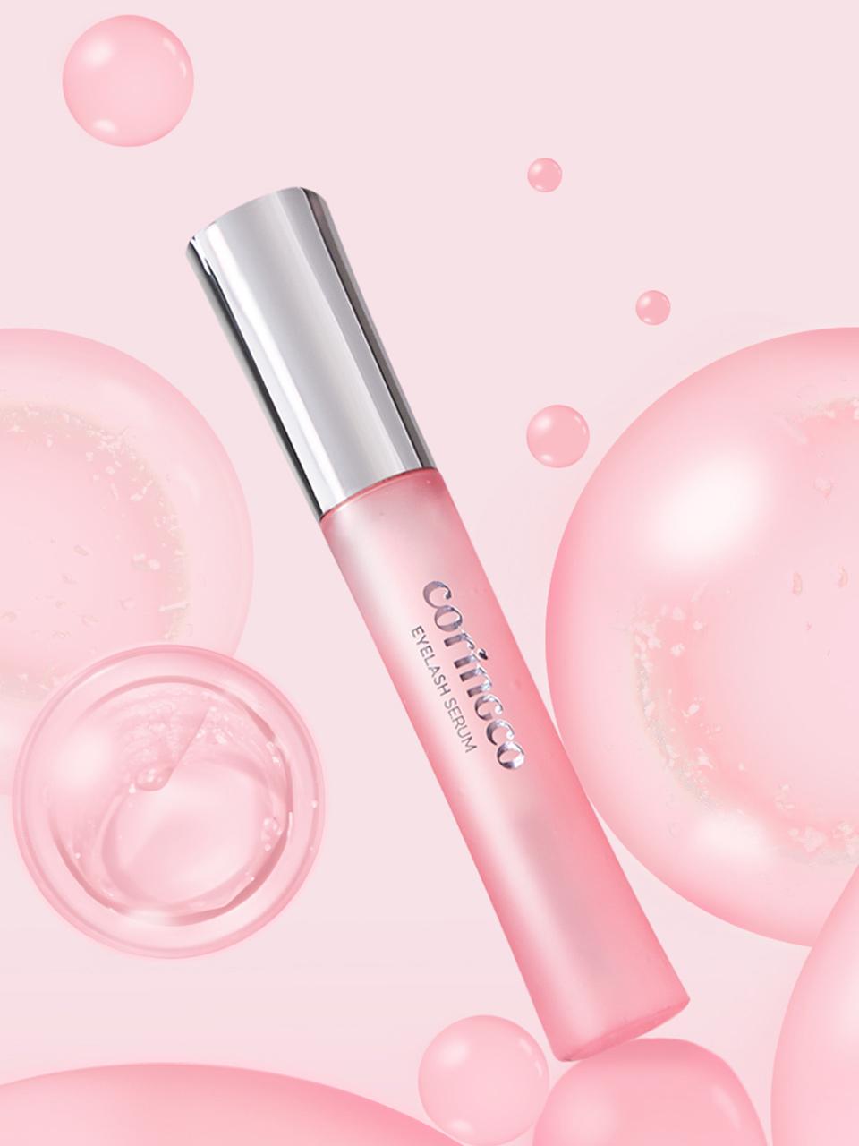 coringco [2 Pack] Pink Collagen Power Eyelash Serum (Eyelash Nutrient)