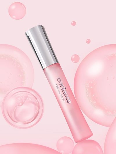 coringco [2 Pack] Pink Collagen Power Eyelash Serum (Eyelash Nutrient)