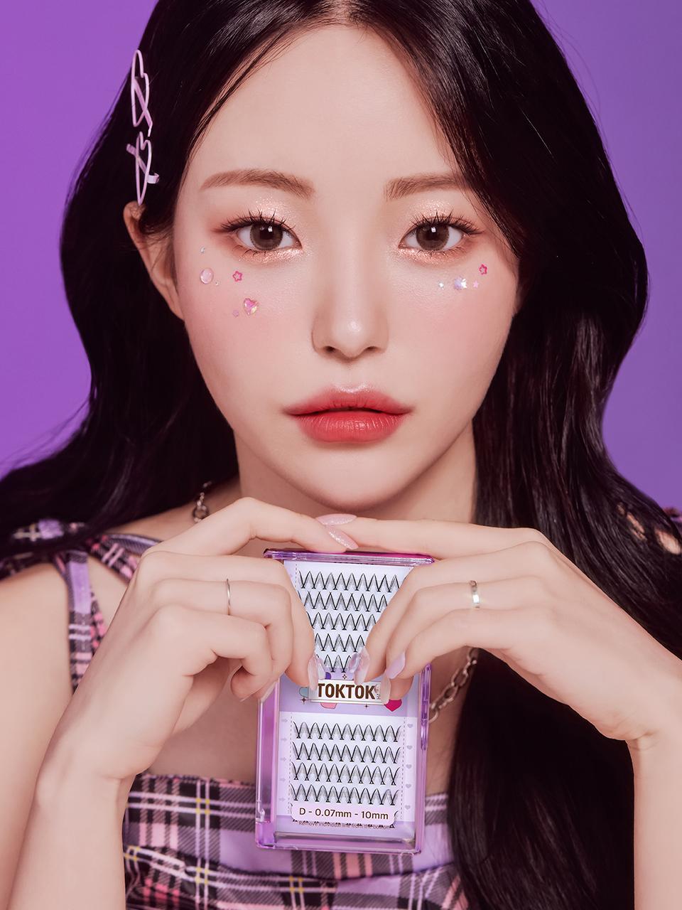 coringco Toktokhara Checked Eyelash