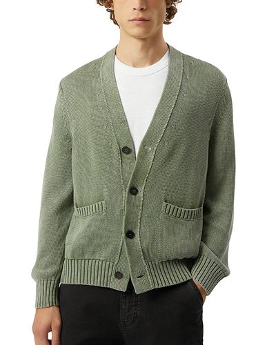 Corridor Corridor Acid Wash Cardigan Sweater
