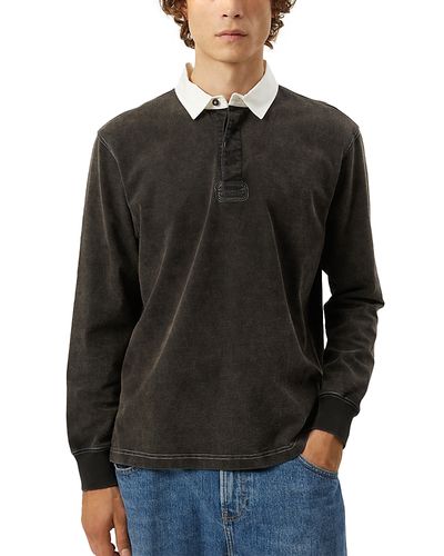 Corridor Corridor Contrast Collar Long Sleeve Polo