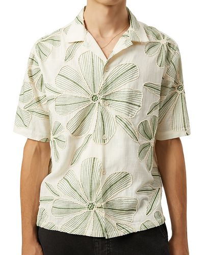 Corridor Corridor Linen Floral Shirt