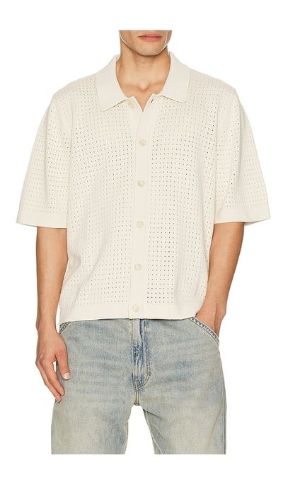 Corridor Corridor Pointelle Knit Shirt