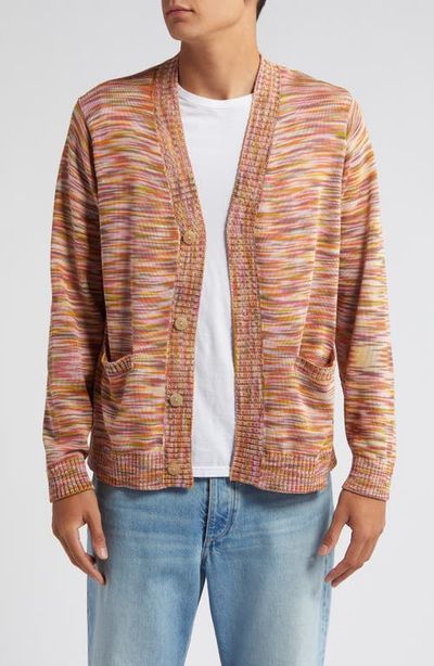 Corridor Corridor Tequila Sunrise Space Dye Cotton Cardigan