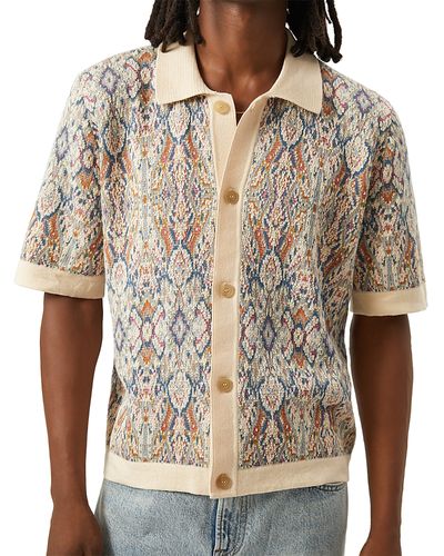 Corridor Corridor Trance Knit Shirt