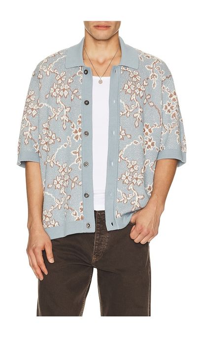 Corridor Corridor Trellis Knit Shirt