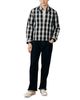 Corridor Corridor Zocalo Flannel Blur Zip Cotton Jacket - 2
