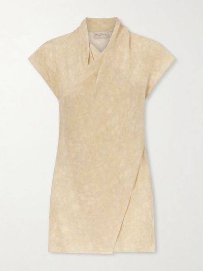 CORTANA Cassiopea silk-crepe blouse