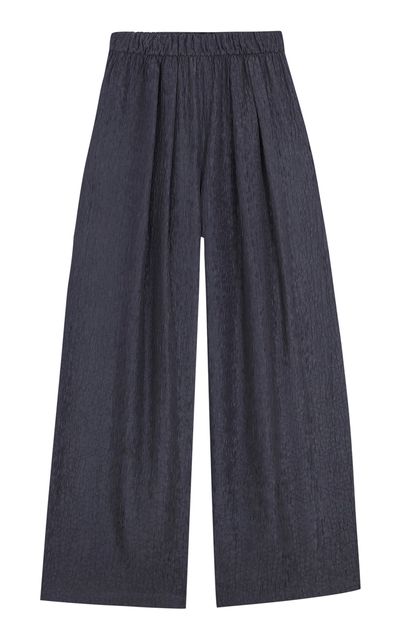 Cortana Cortana Anhelo Silk Chiffon Wide Leg Pants