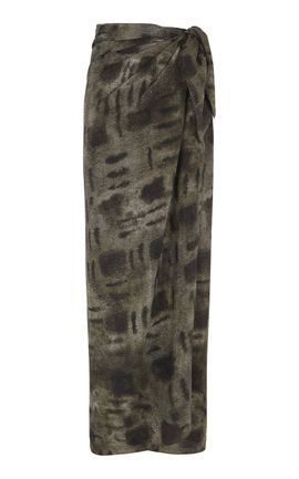 Cortana Cortana Silk Pareo Skirt