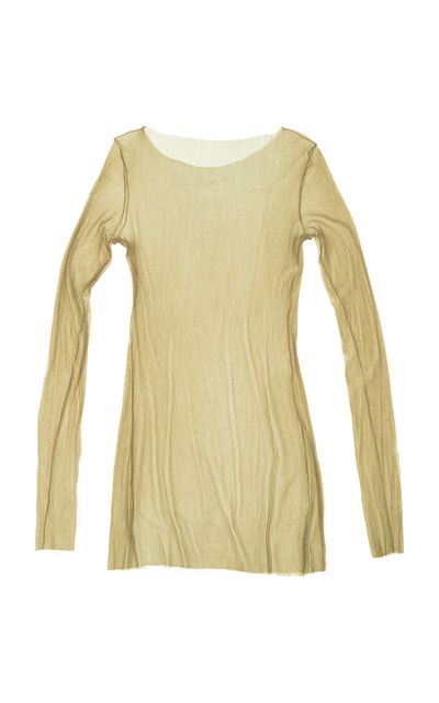 Cortana Cortana T Tulle Silk Top