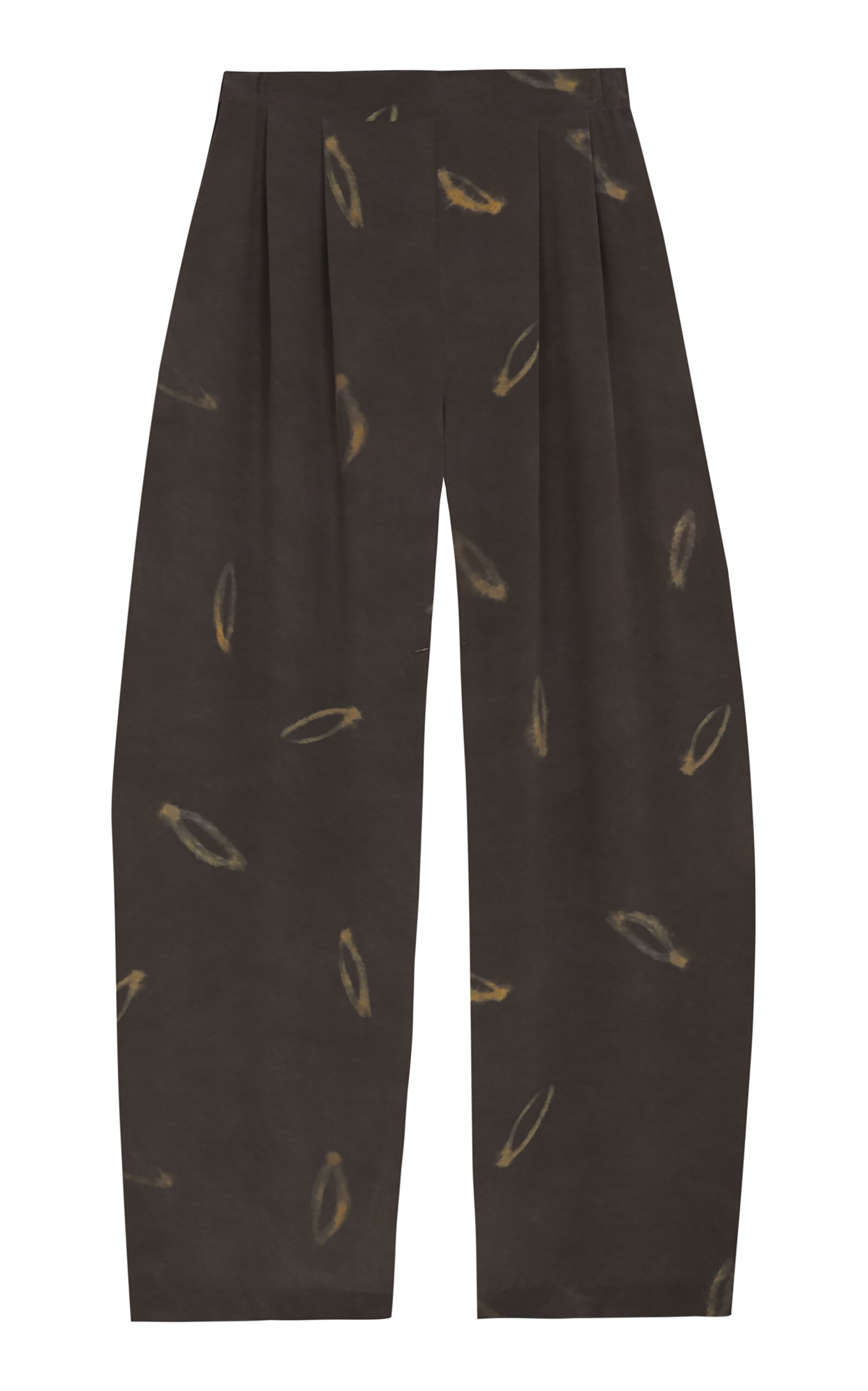 Cortana Cortana Thea Silk Straight Leg Pants