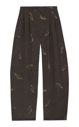 Cortana Cortana Thea Silk Straight Leg Pants