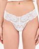 Cosabella Cosabella Never Say Never 3 Pack Low Rise Thong Black Sette White One - 3