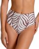 Cosita Linda Cosita Linda Bead Trim Tie Back High Waist Bikini Bottoms - 1