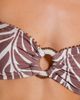 Cosita Linda Cosita Linda Bead Trimmed Bandeau Bikini Top - 3