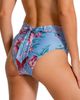 Cosita Linda Cosita Linda Beaded High Waist Tie Back Bikini Bottoms - 2