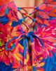 Cosita Linda Cosita Linda Beaded Lace-Up One-Piece Swimsuit - 3