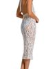 Cosita Linda Cosita Linda Halter Open Stitch Cover-Up Minidress - 2