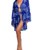 Cosita Linda Cosita Linda Print Bell Sleeve Cover-Up Dress - 1