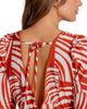 Cosita Linda Cosita Linda Print Tie Waist Cover-Up Minidress - 4
