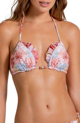 Cosita Linda Cosita Linda Ruffle Triangle Bikini Top