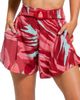 Cosita Linda Cosita Linda Tropical Print Belted Cover-Up Shorts - 4