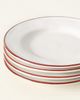 Costa Nova Beja Stoneware Appetizer Plates, Set of 4 - 3