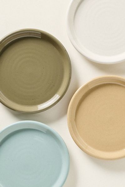 Costa Nova Scotia Stoneware Side Plates, Set of 4
