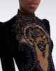 Costarellos Costarellos Aliska embellished velvet gown - 3