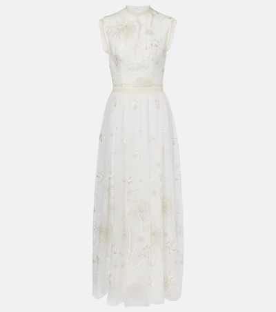 Costarellos Costarellos Bridal embroidered gown
