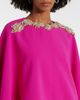 Costarellos Costarellos Elin embellished caped crêpe gown - 4