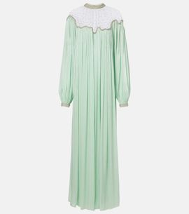 Costarellos - Tiered gown