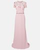 Costarellos Costarellos Embellished crêpe gown - 1