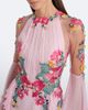 Costarellos Costarellos Embellished floral-appliquÃ© silk gown - 3