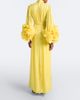 Costarellos Costarellos Floral-appliqué plated Lurex® georgette gown - 5