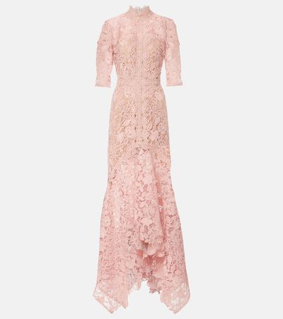 Costarellos Costarellos Floral lace gown