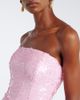 Costarellos Costarellos Harlee floral-appliqué sequined cocktail dress - 3