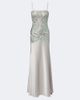Costarellos Costarellos Jennan sequined lace and satin gown - 1