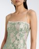 Costarellos Costarellos Jennan sequined lace and satin gown - 3