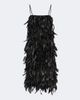 Costarellos Costarellos Julita embellished fringed cocktail dress - 1