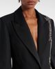 Costarellos Costarellos Lesia embellished wool-blend blazer - 4