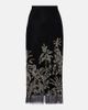 Costarellos Costarellos Leyla beaded tulle midi skirt - 1